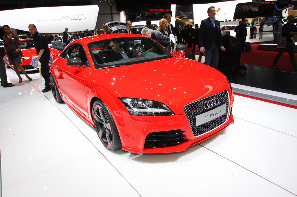 Genf 2012: Audi TT RS Plus wird bei 280 km/h abgeregelt