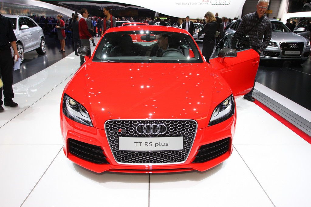 Genf 2012: Audi TT RS Plus wird bei 280 km/h abgeregelt