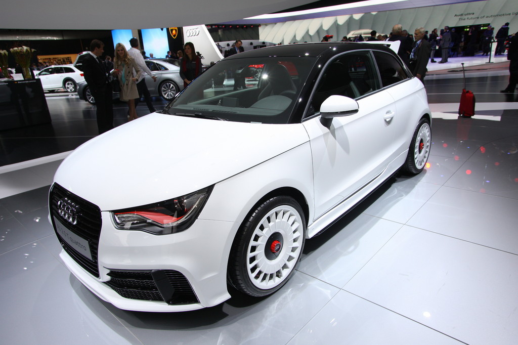 Genf 2012: Audi krönt Baureihe mit dem A1 Quattro