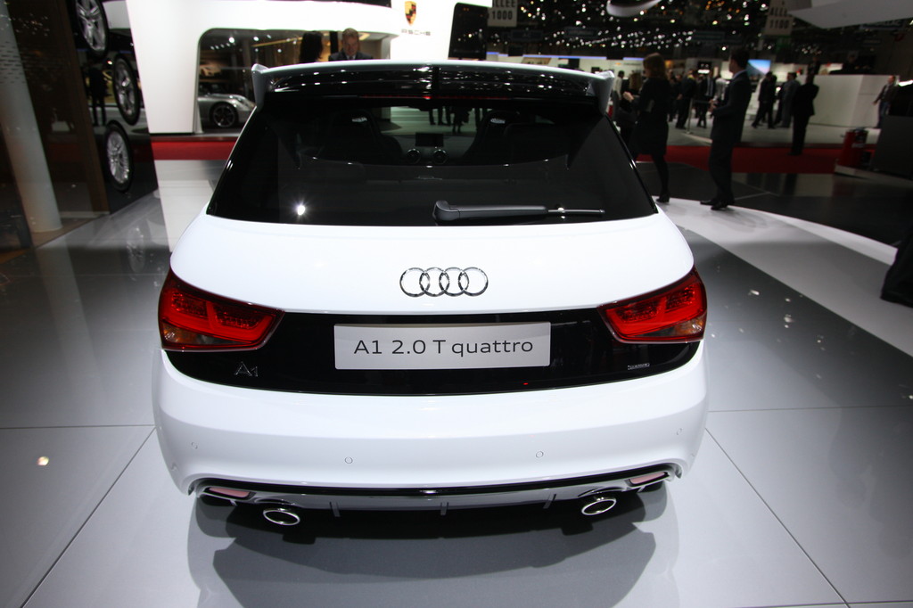 Genf 2012: Audi krönt Baureihe mit dem A1 Quattro
