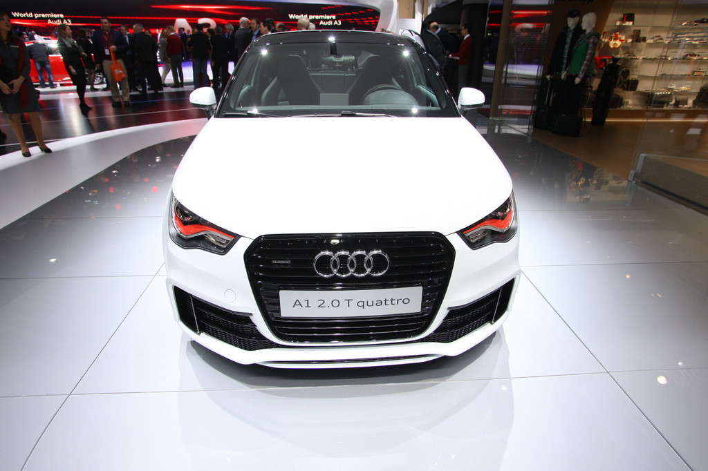 Genf 2012: Audi krönt Baureihe mit dem A1 Quattro