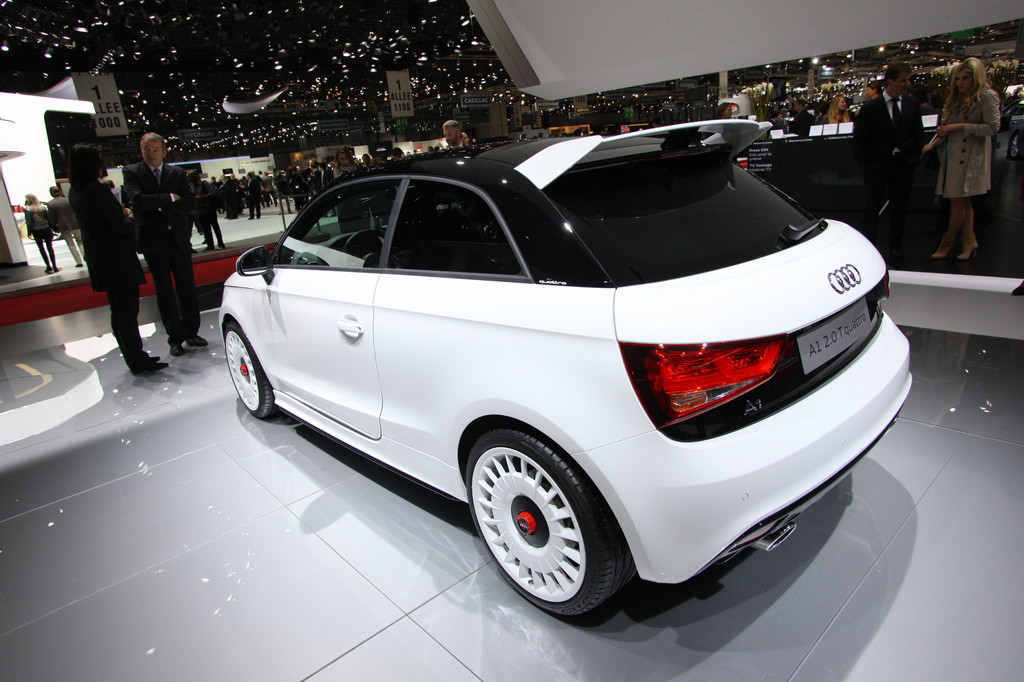 Genf 2012: Audi krönt Baureihe mit dem A1 Quattro