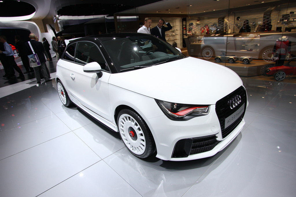 Genf 2012: Audi krönt Baureihe mit dem A1 Quattro