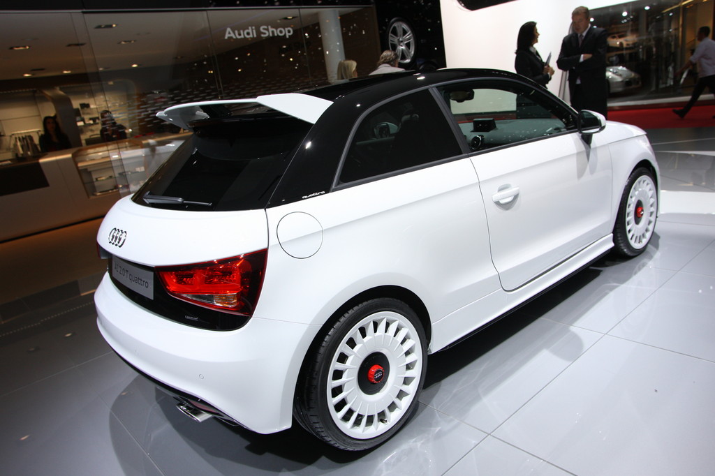 Genf 2012: Audi krönt Baureihe mit dem A1 Quattro