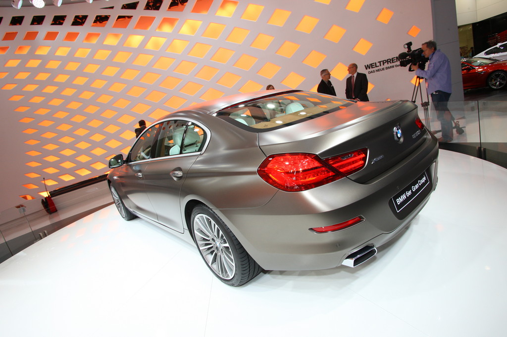 Genf 2012: BMW 6er Gran Coupé hat Weltpremiere