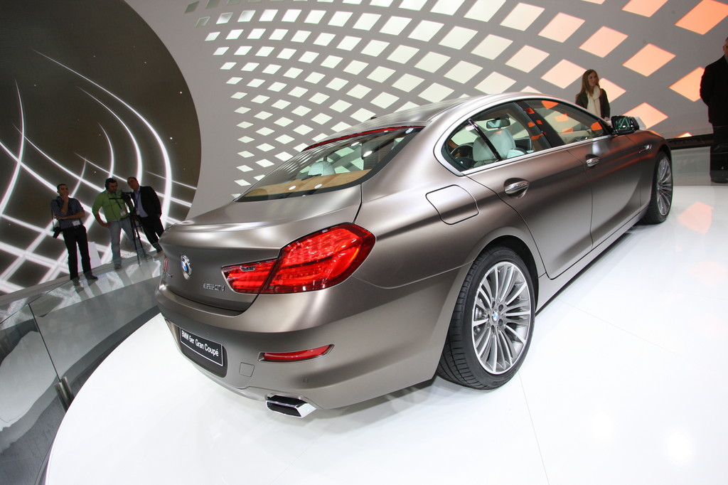 Genf 2012: BMW 6er Gran Coupé hat Weltpremiere