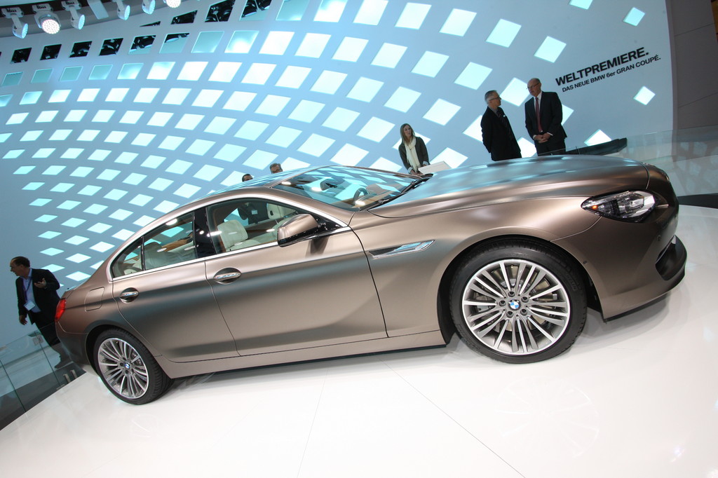 Genf 2012: BMW 6er Gran Coupé hat Weltpremiere