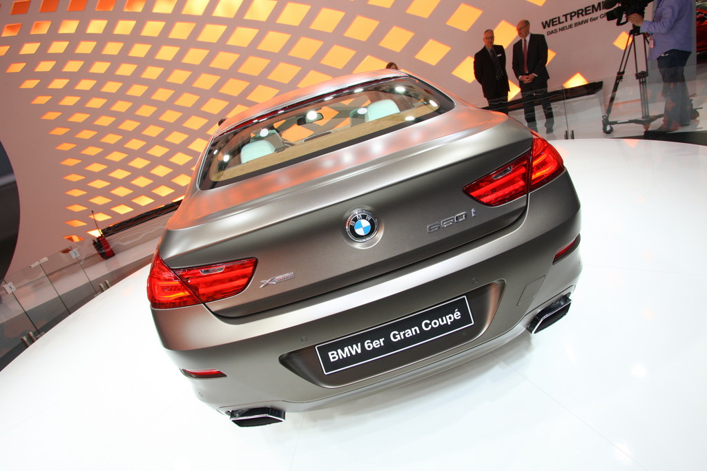 Genf 2012: BMW 6er Gran Coupé hat Weltpremiere