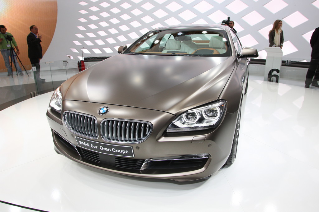 Genf 2012: BMW 6er Gran Coupé hat Weltpremiere
