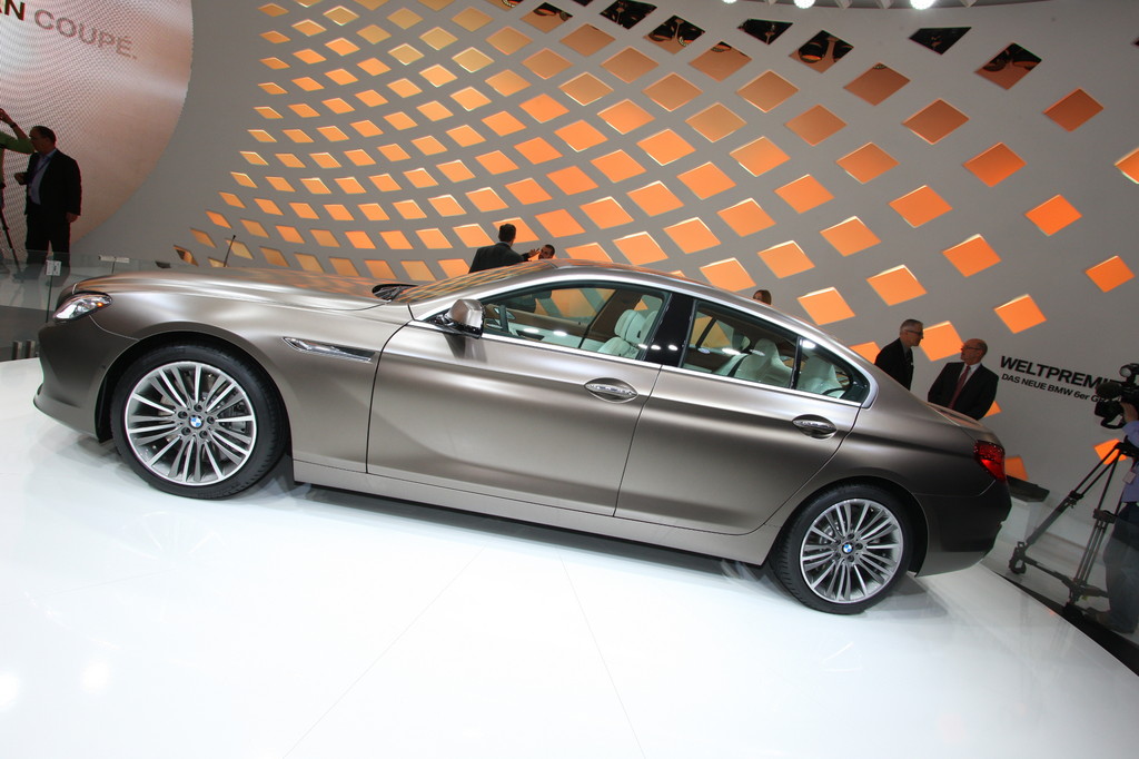 Genf 2012: BMW 6er Gran Coupé hat Weltpremiere