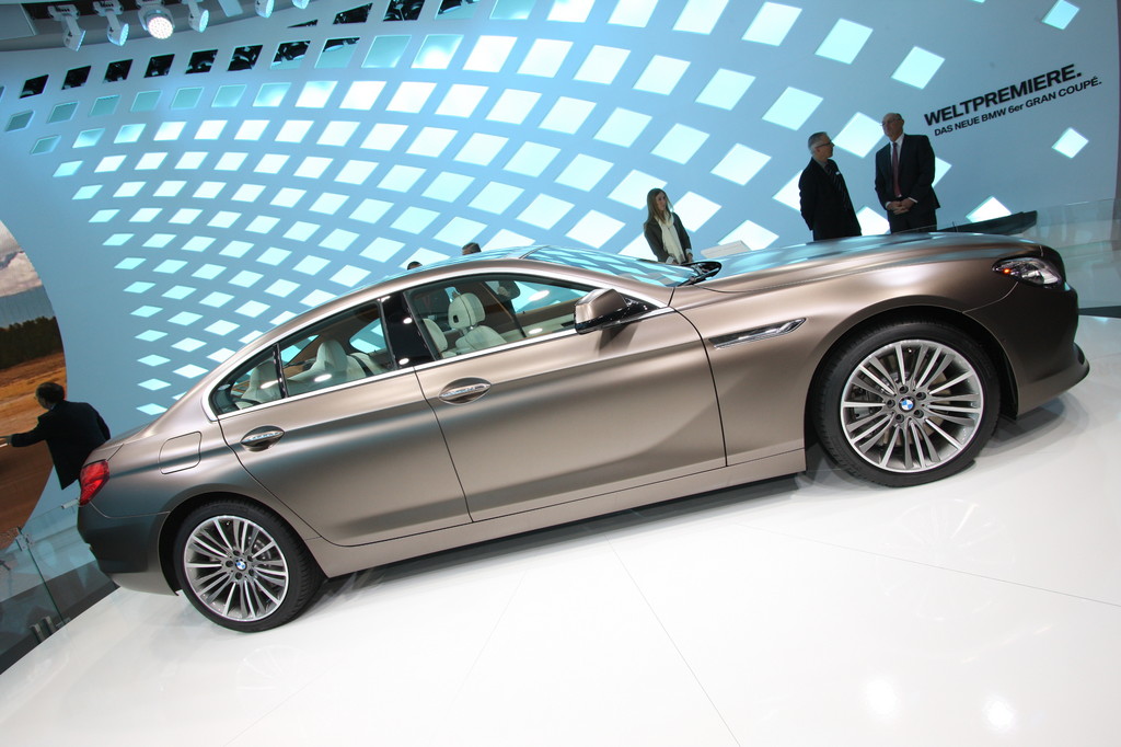 Genf 2012: BMW 6er Gran Coupé hat Weltpremiere