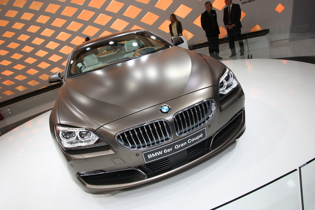Genf 2012: BMW 6er Gran Coupé hat Weltpremiere