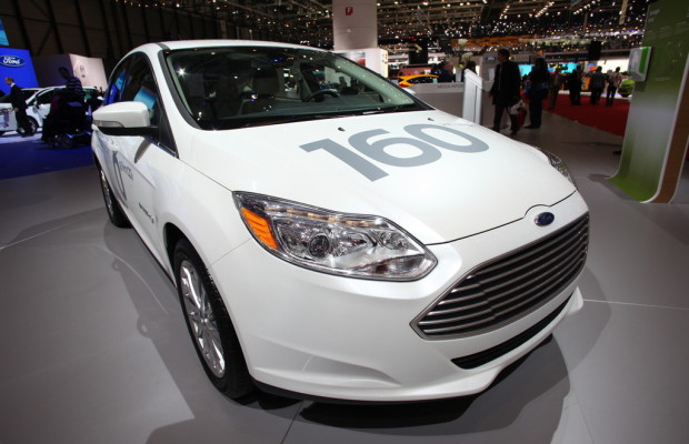 Genf 2012: Besucher können Ford Focus Electric fahren