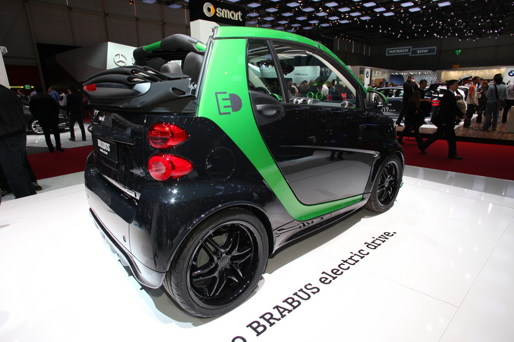 Genf 2012: Brabus tunt den Smart Fortwo Electric Drive