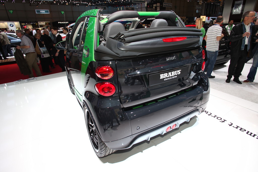 Genf 2012: Brabus tunt den Smart Fortwo Electric Drive