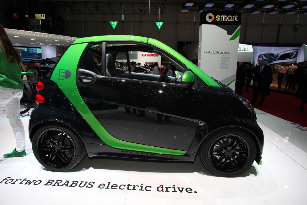 Genf 2012: Brabus tunt den Smart Fortwo Electric Drive