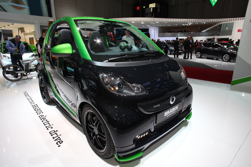 Genf 2012: Brabus tunt den Smart Fortwo Electric Drive