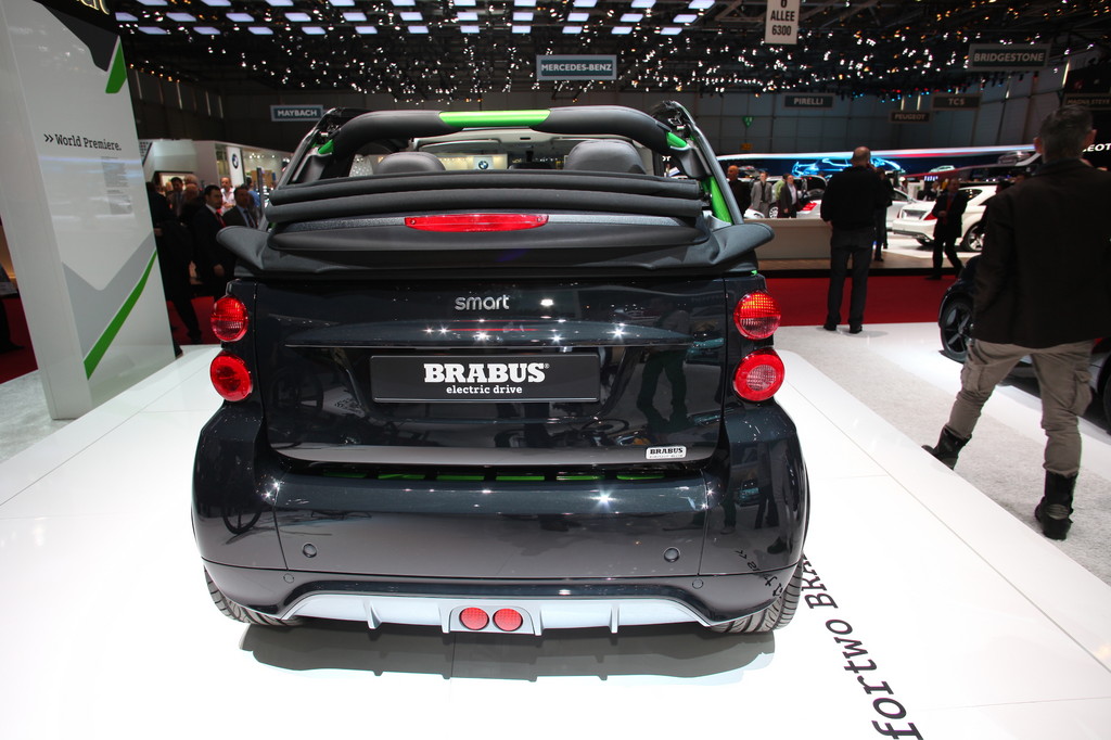 Genf 2012: Brabus tunt den Smart Fortwo Electric Drive