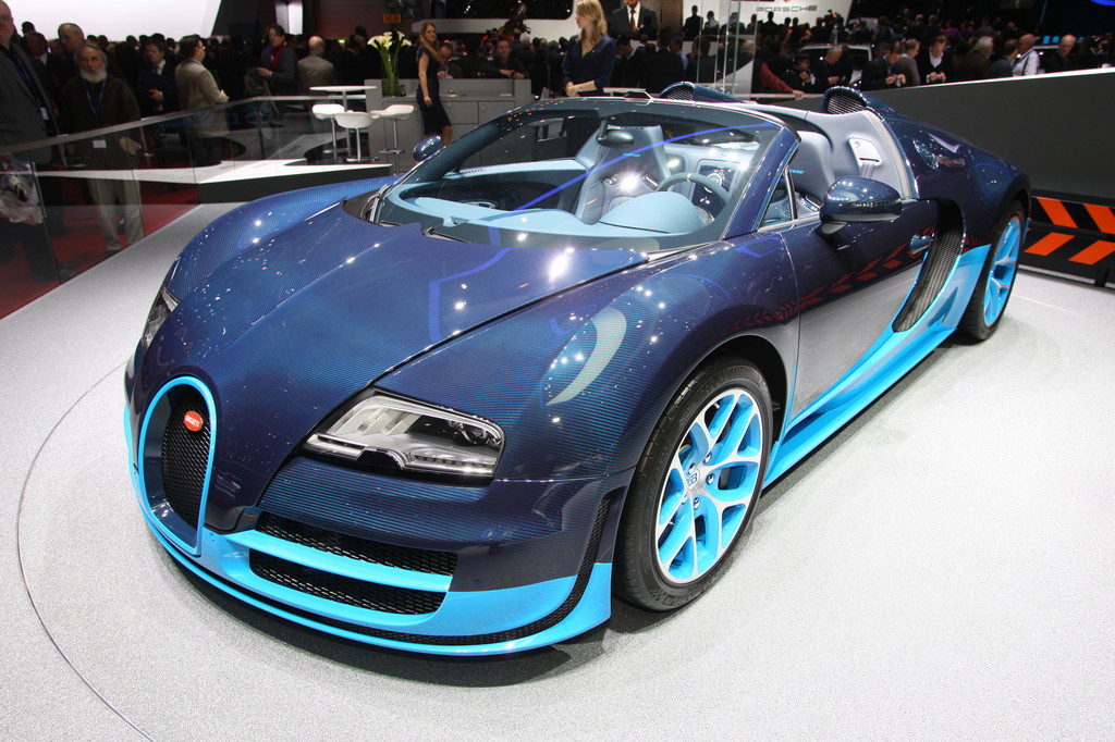 Genf 2012: Bugattis 1200-PS-Roadster ist in 2,6 Sekunden auf 100 km/h