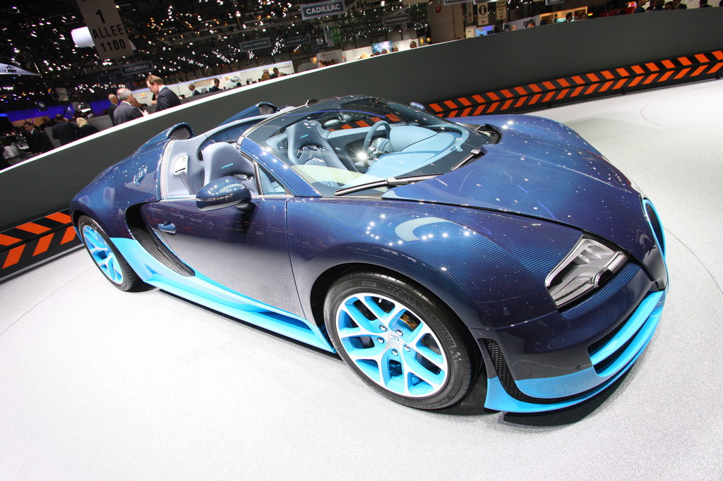 Genf 2012: Bugattis 1200-PS-Roadster ist in 2,6 Sekunden auf 100 km/h