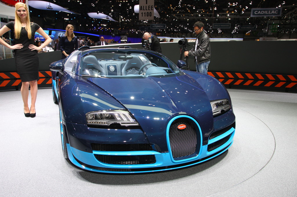 Genf 2012: Bugattis 1200-PS-Roadster ist in 2,6 Sekunden auf 100 km/h