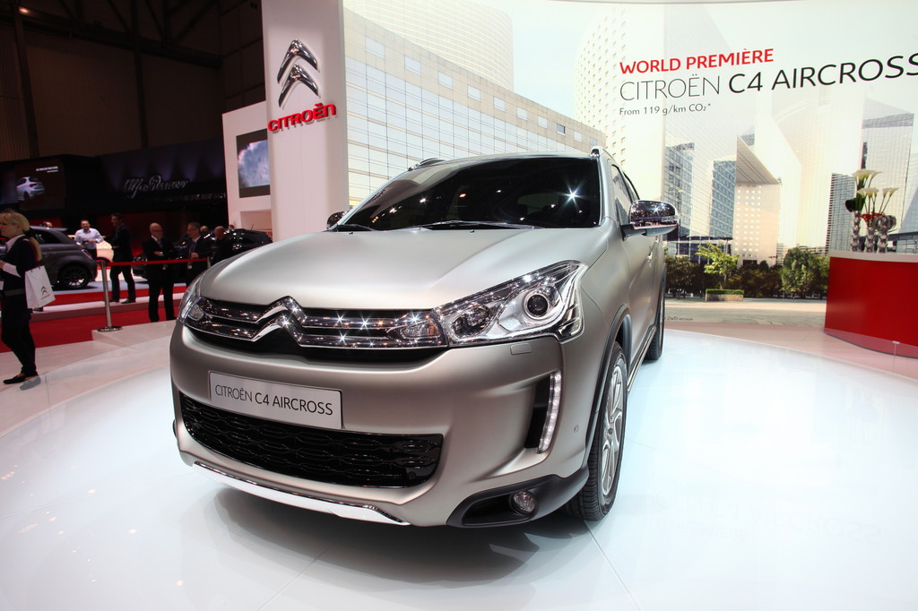 Genf 2012: Citroen stellt C4 Aircross vor