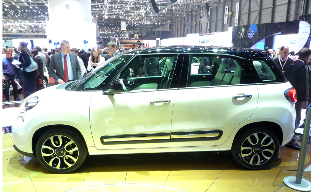 Genf 2012 – Fiat 500L: Italienischer Zwerg ganz groß