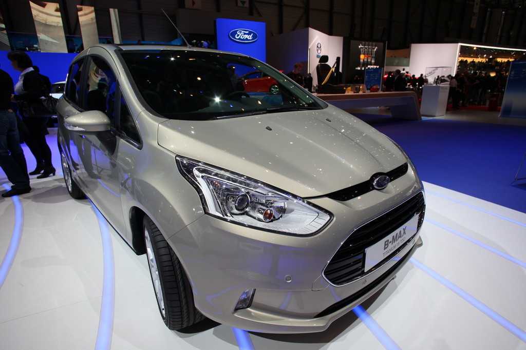 Genf 2012: Ford B-Max verzichtet auf B-Säule