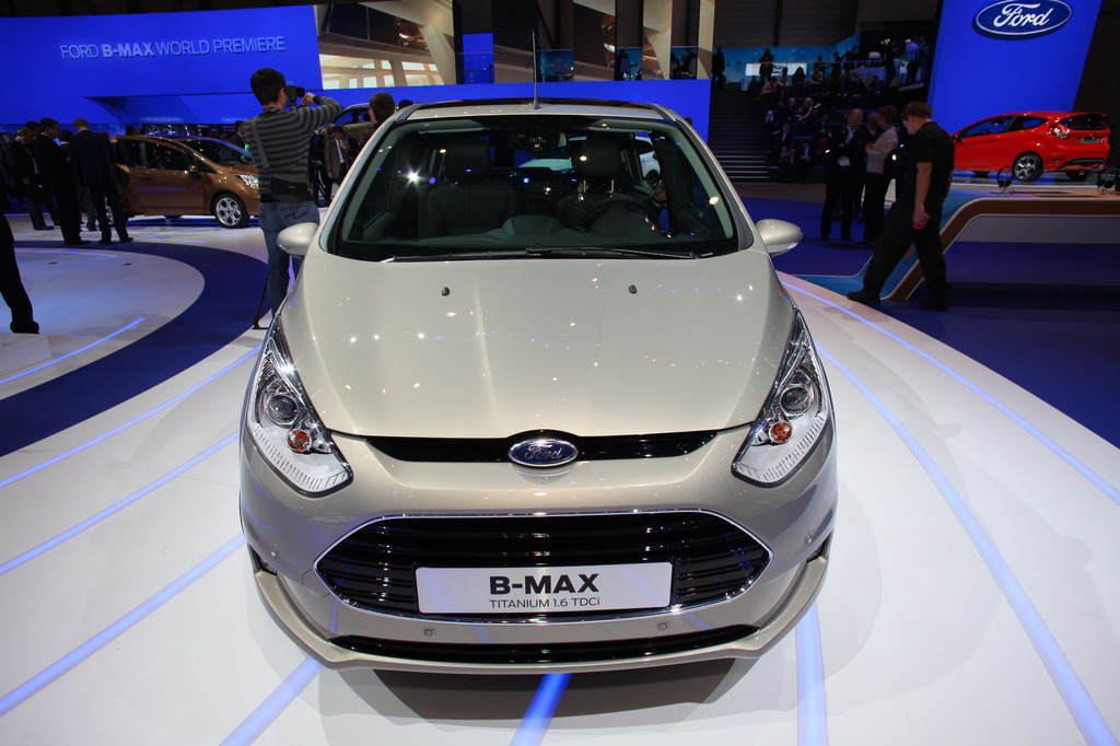 Genf 2012: Ford B-Max verzichtet auf B-Säule