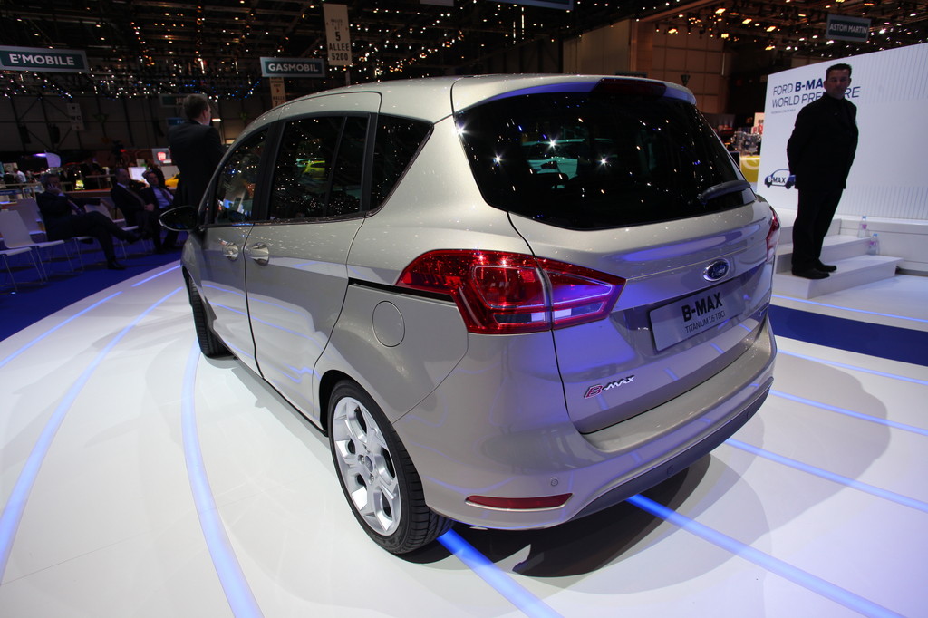 Genf 2012: Ford B-Max verzichtet auf B-Säule