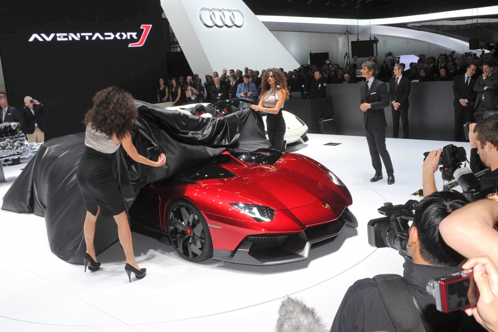 Genf 2012: Lamborghini Aventador Jota – Nach oben offen