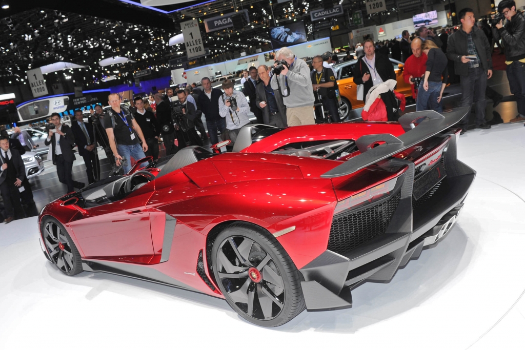 Genf 2012: Lamborghini Aventador Jota – Nach oben offen