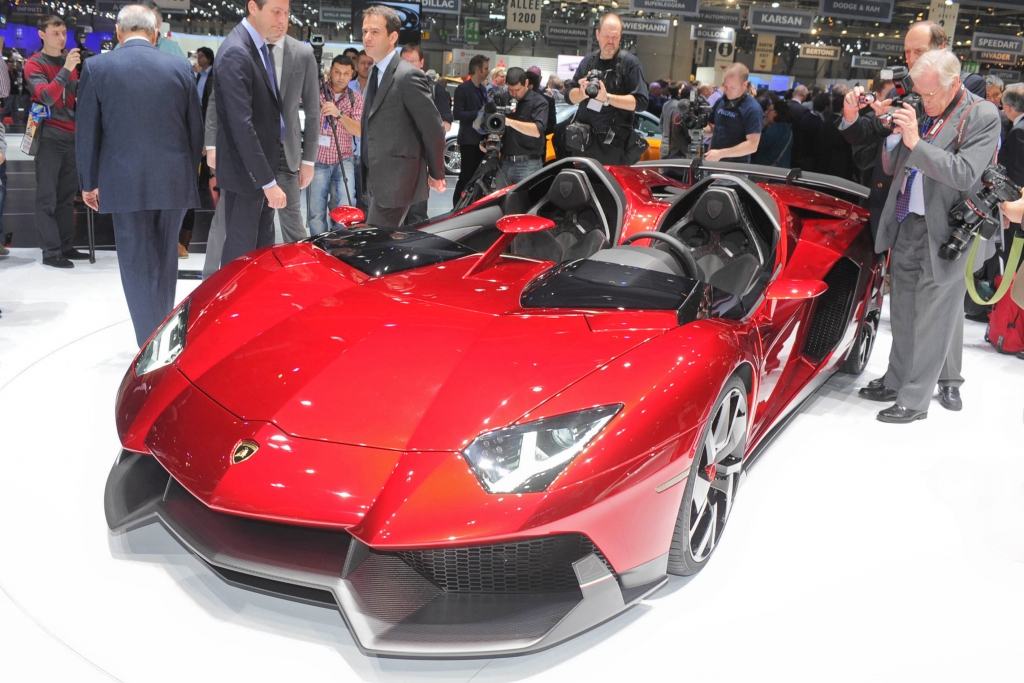 Genf 2012: Lamborghini Aventador Jota – Nach oben offen