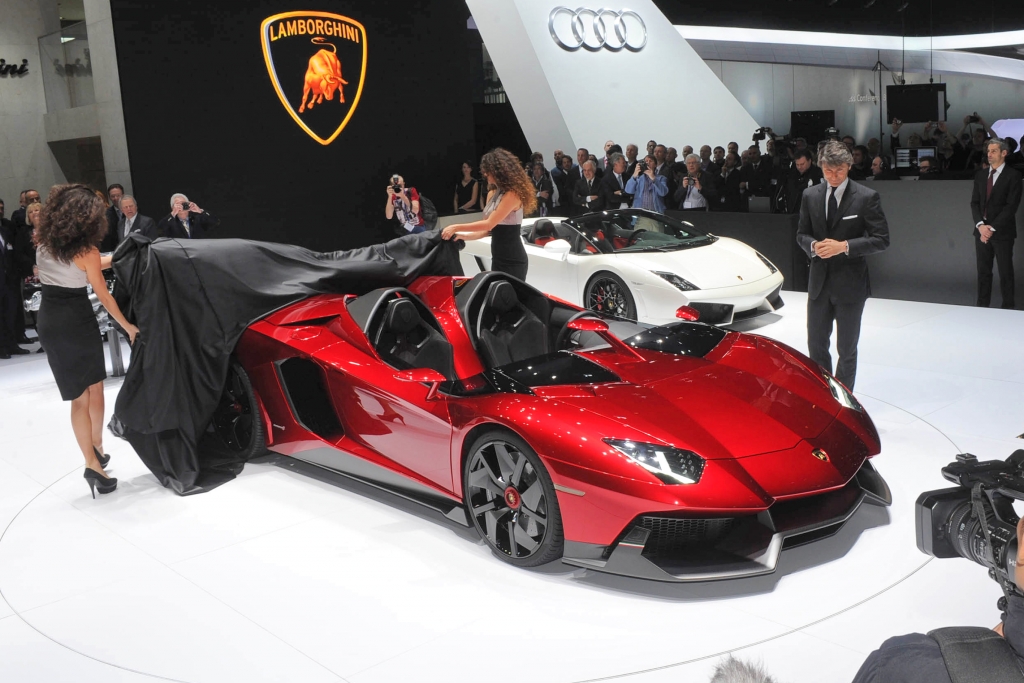 Genf 2012: Lamborghini Aventador Jota – Nach oben offen