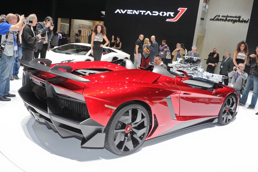 Genf 2012: Lamborghini Aventador Jota – Nach oben offen