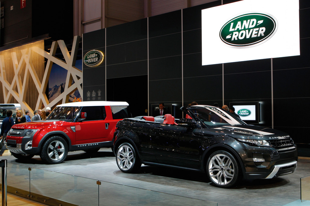 Genf 2012: Land Rover frischt DC 100-Studie auf