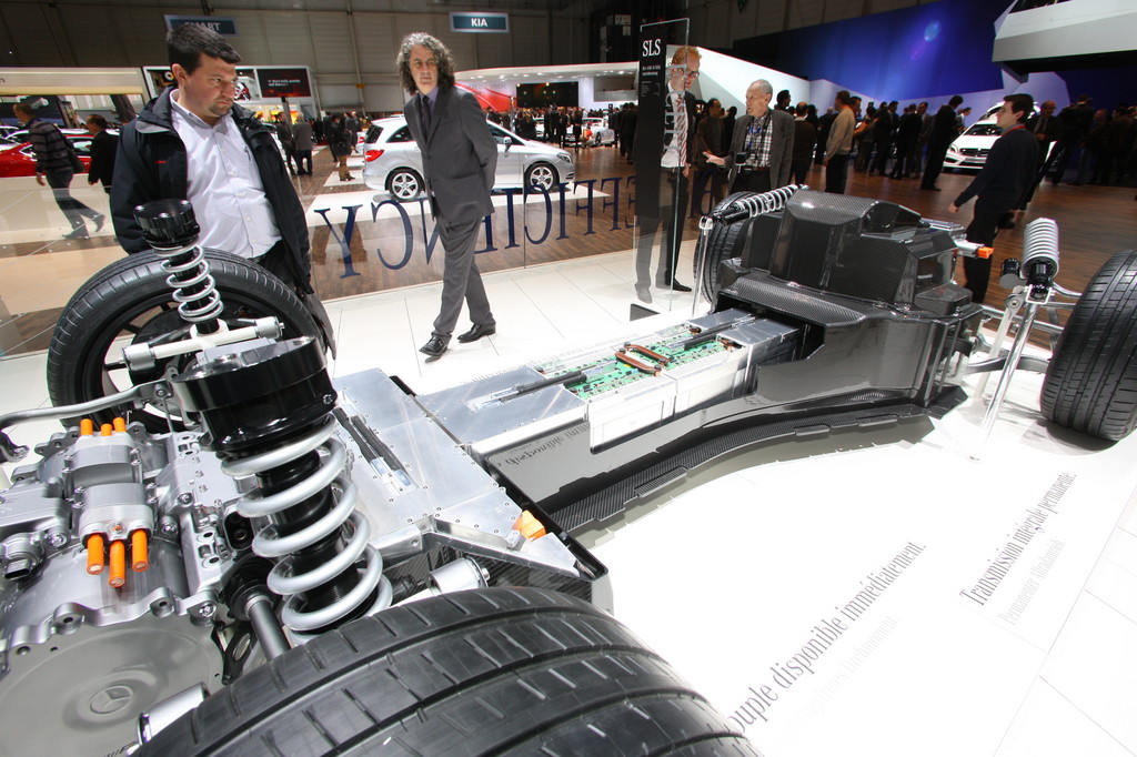 Genf 2012: Mercedes-Benz präsentiert SL 63 AMG