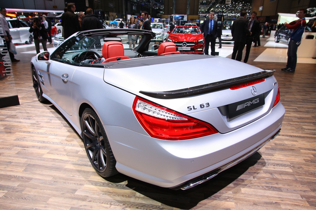 Genf 2012: Mercedes-Benz präsentiert SL 63 AMG