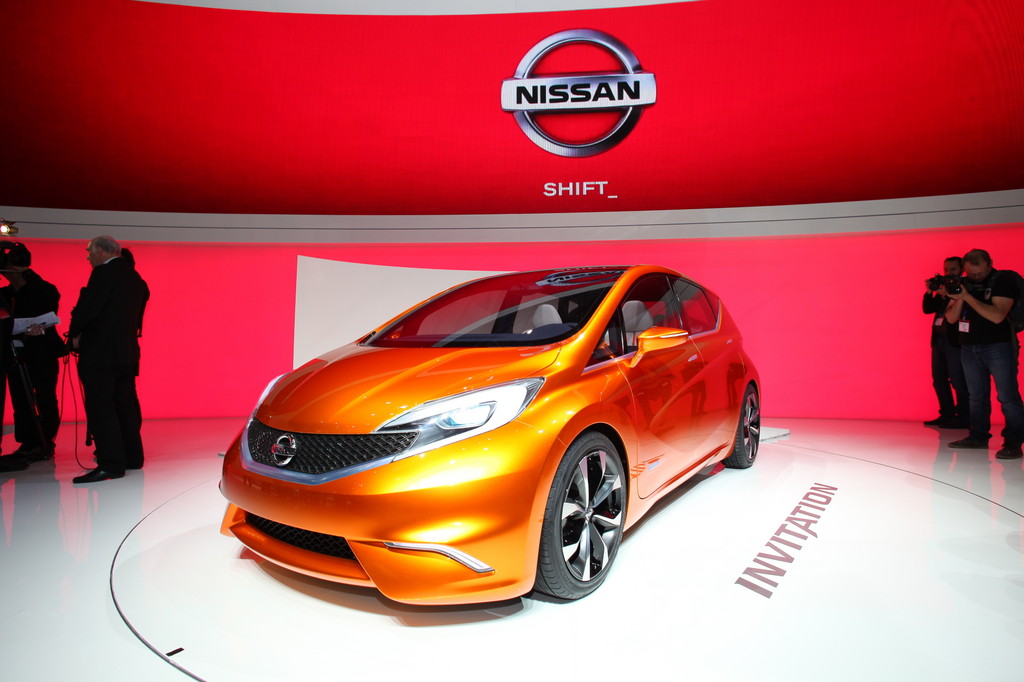 Genf 2012: Nissan gibt Vorgeschmack auf weiteren Kleinwagen
