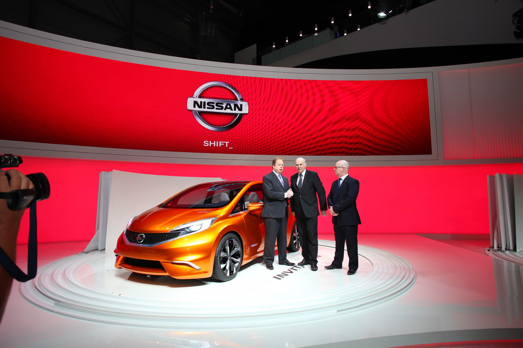 Genf 2012: Nissan gibt Vorgeschmack auf weiteren Kleinwagen
