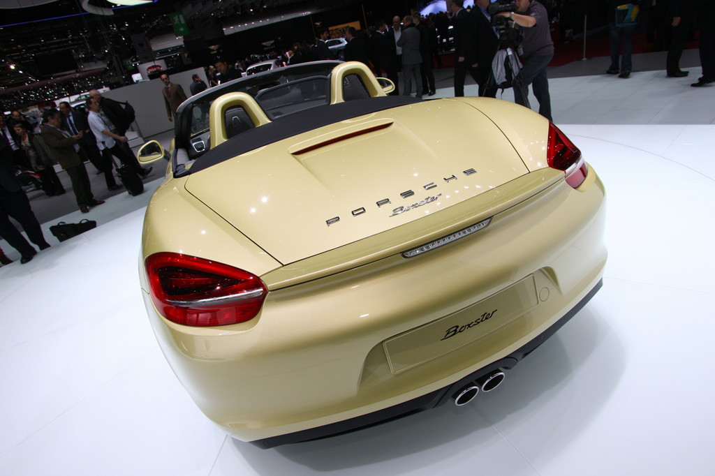 Genf 2012: Porsche Boxster mit komplett neuer Karosserie