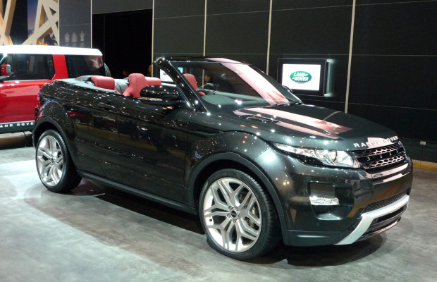 Genf 2012 – Range Rover Evoque Cabrio: Offen ins Gelände