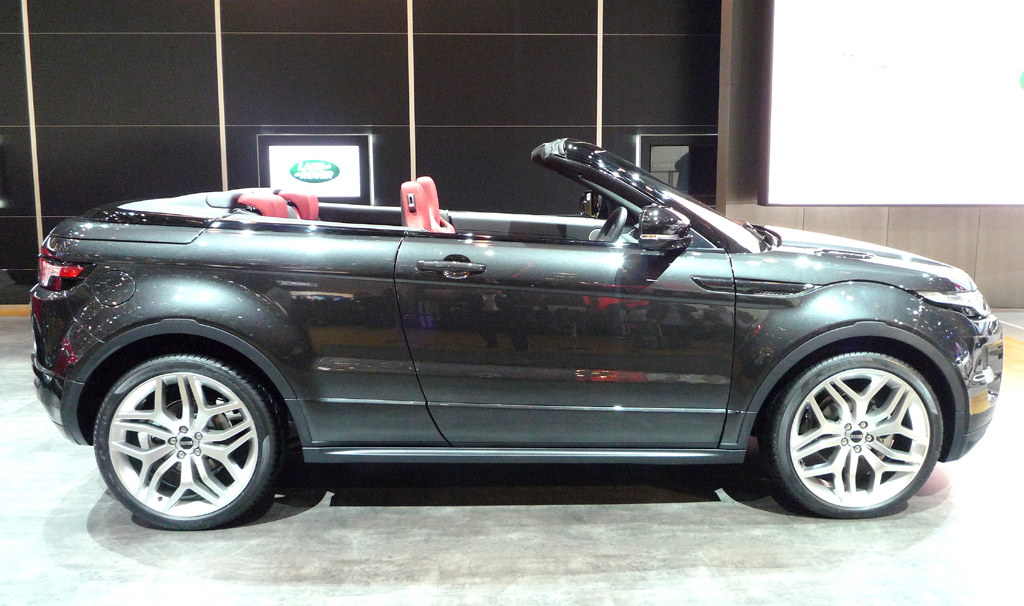 Genf 2012 – Range Rover Evoque Cabrio: Offen ins Gelände
