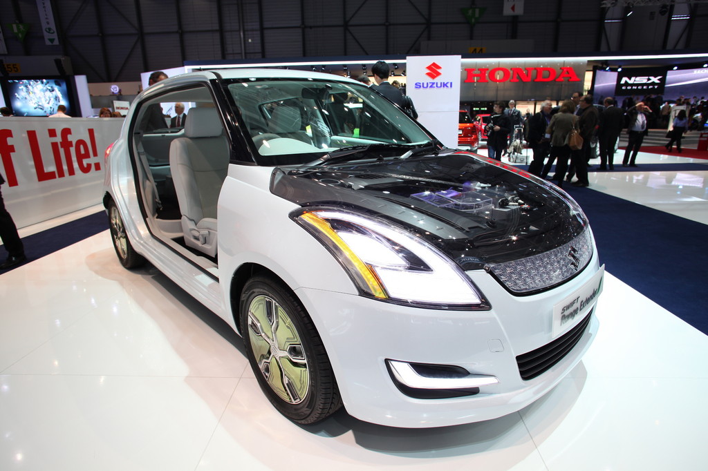 Genf 2012: Suzuki will Swift Range Extender auf den Markt bringen