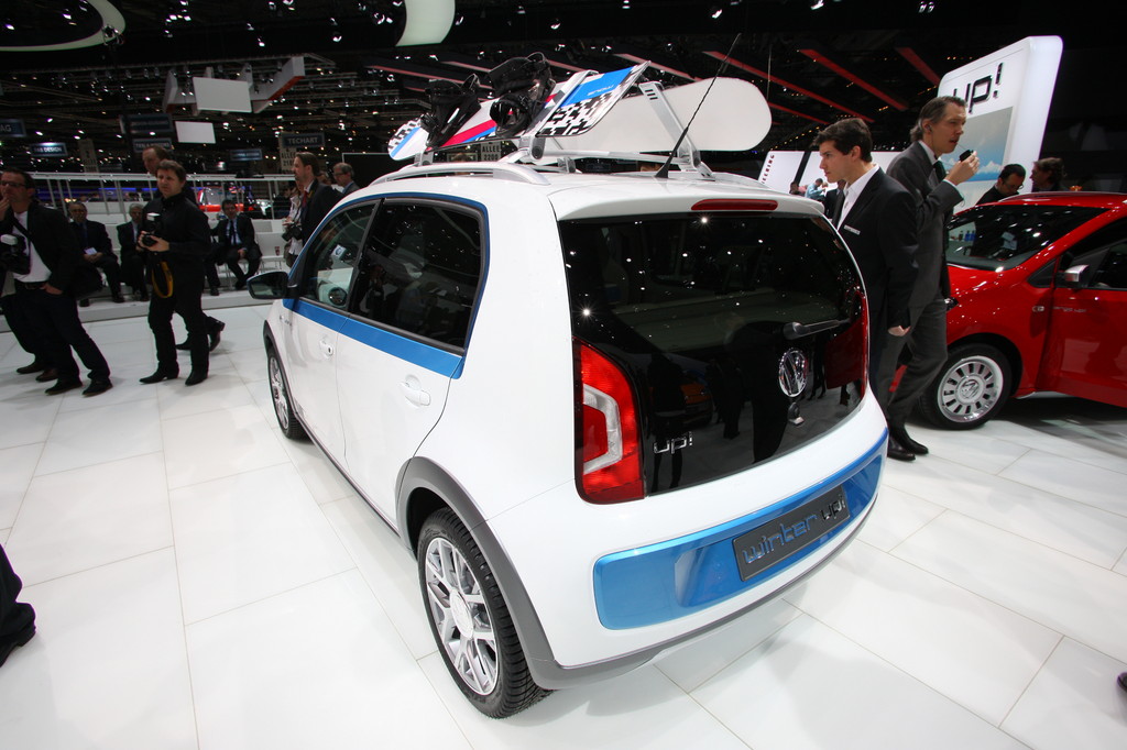 Genf 2012: Volkswagen Up in vielen Variationen