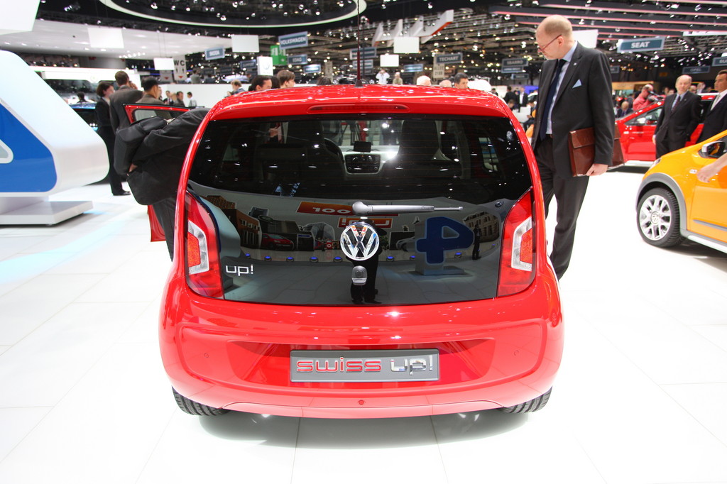 Genf 2012: Volkswagen Up in vielen Variationen