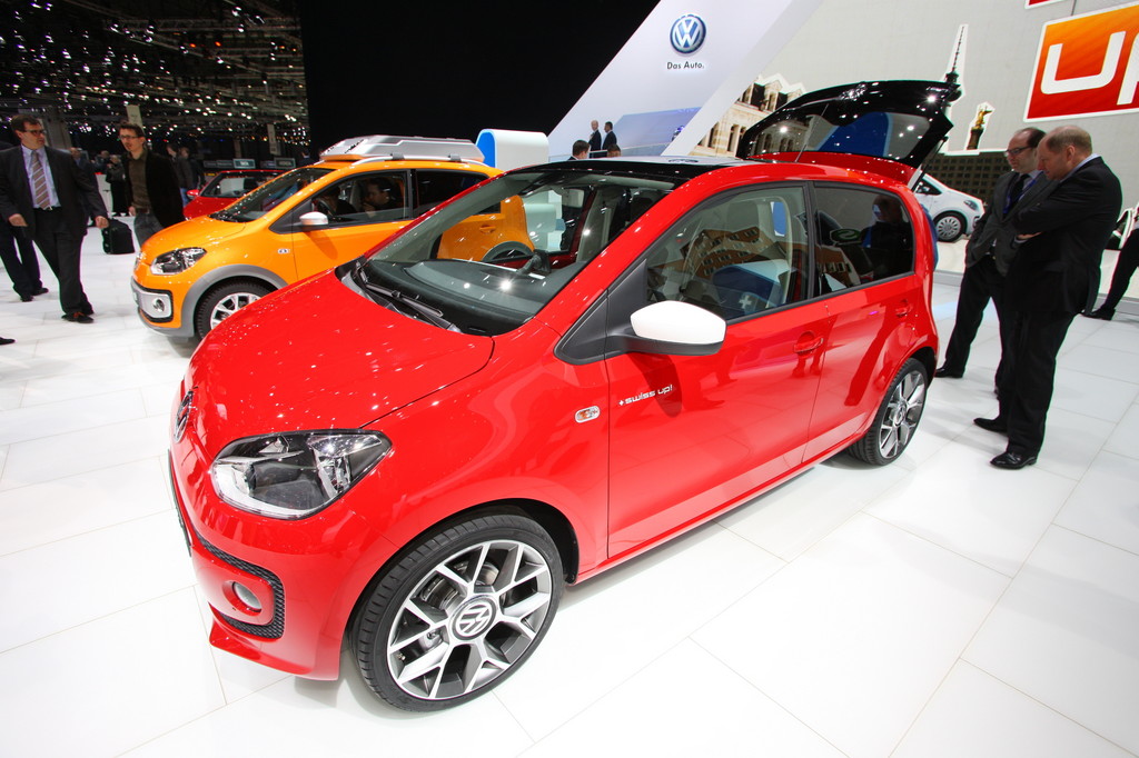 Genf 2012: Volkswagen Up in vielen Variationen