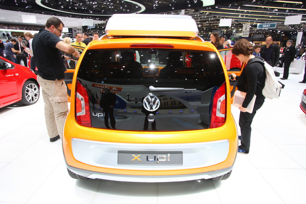 Genf 2012: Volkswagen Up in vielen Variationen