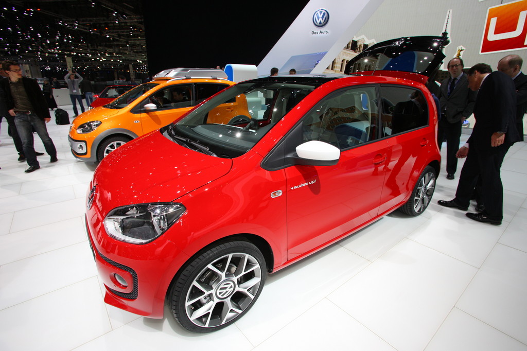 Genf 2012: Volkswagen Up in vielen Variationen