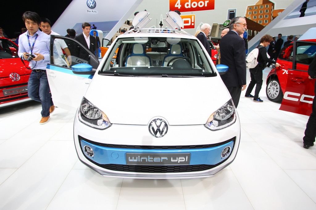 Genf 2012: Volkswagen Up in vielen Variationen